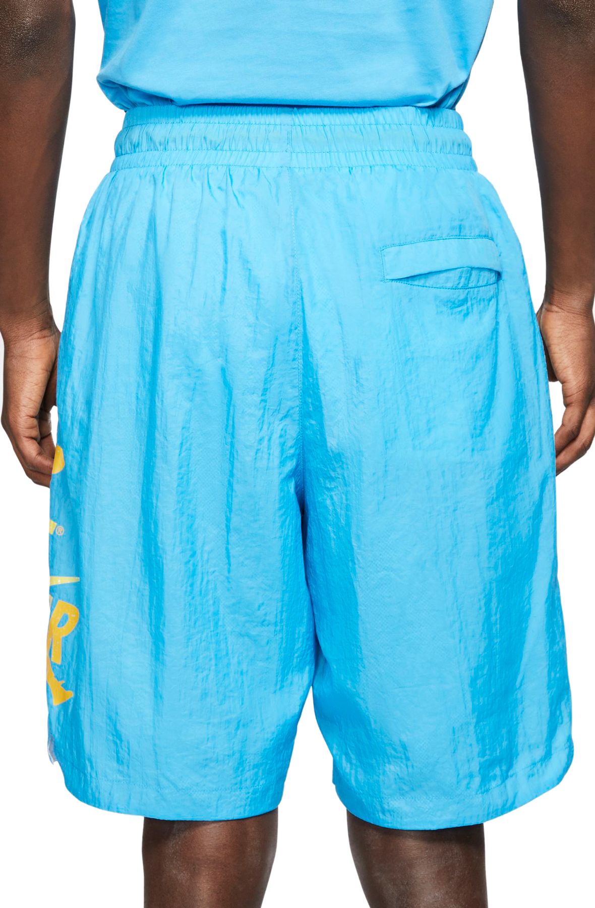 Jordan Men Jumpman Classics Shorts (Equator Blue / Amarillo / Equator Blue)