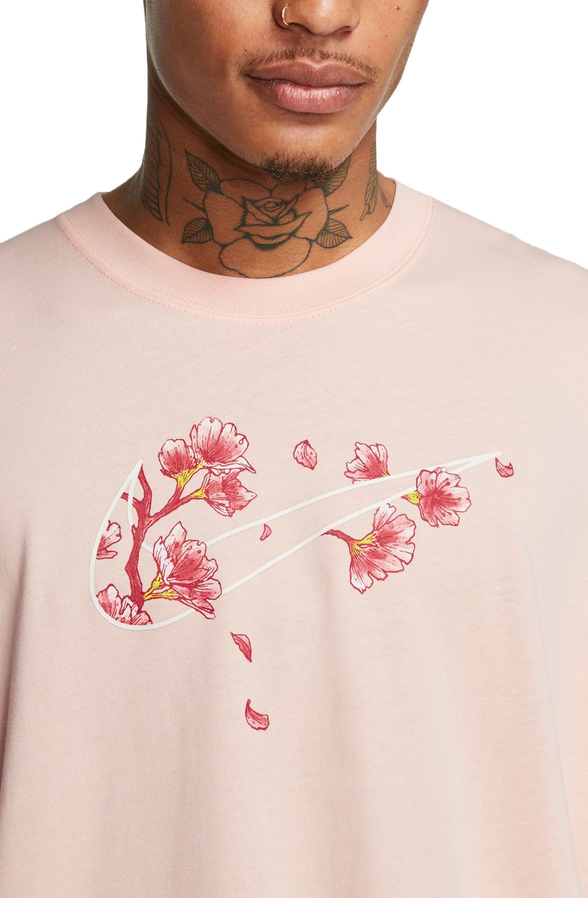 nike t shirt flowers