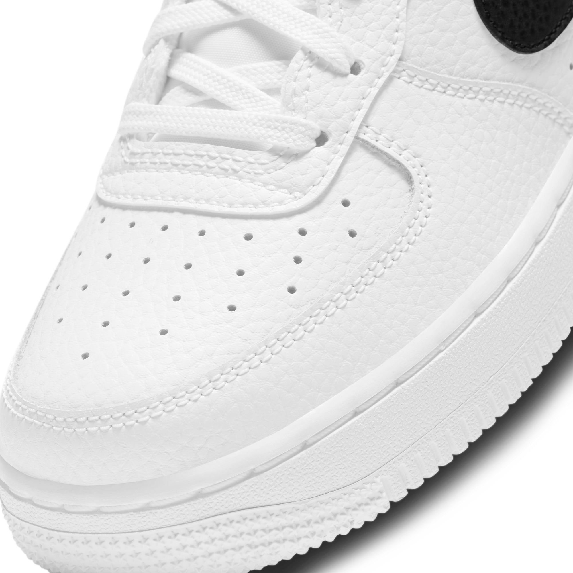 Nike Air Force 1 Low White Black (GS) Kids' - CT3839-100 - US