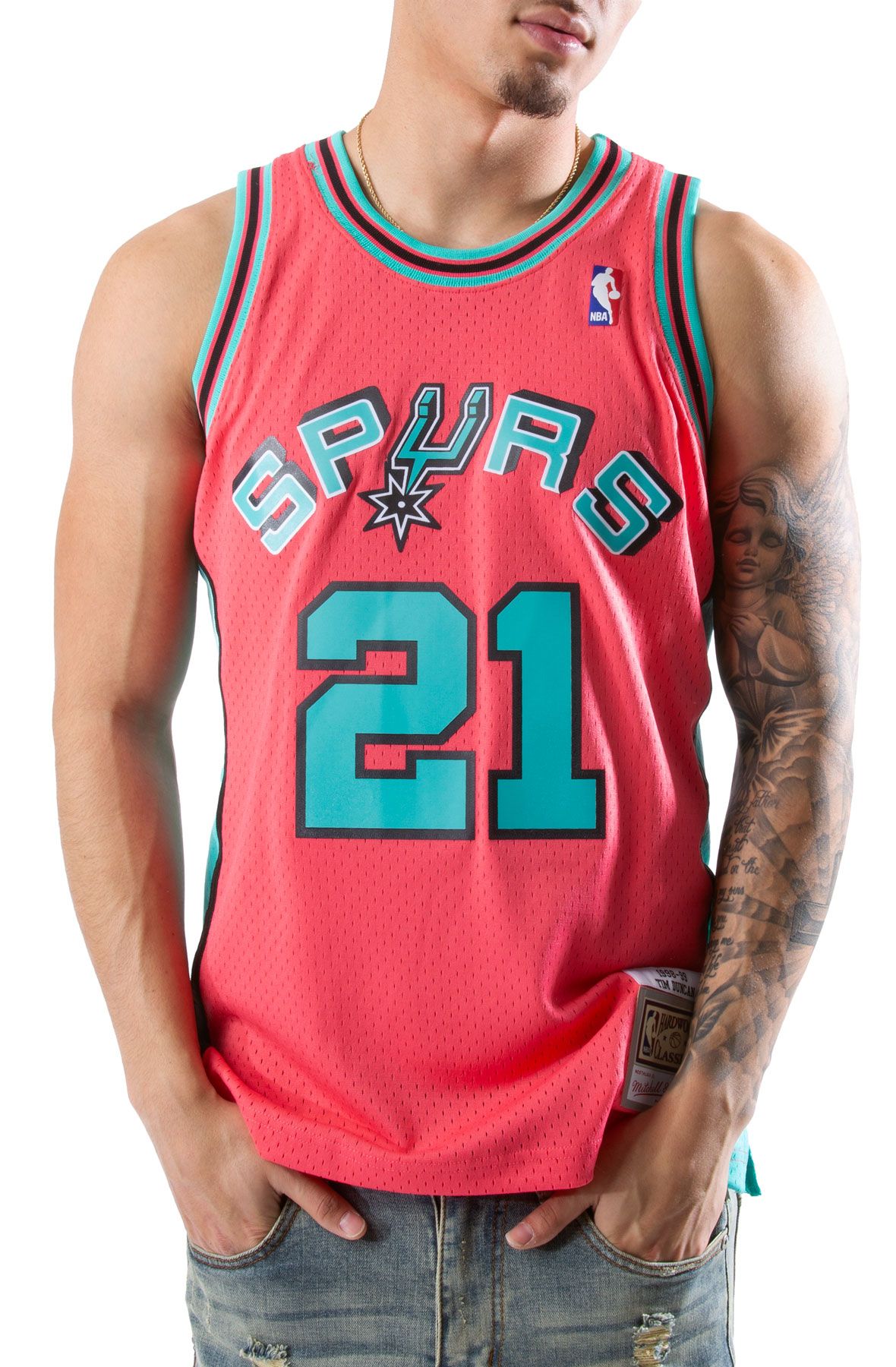 tim duncan throwback jersey