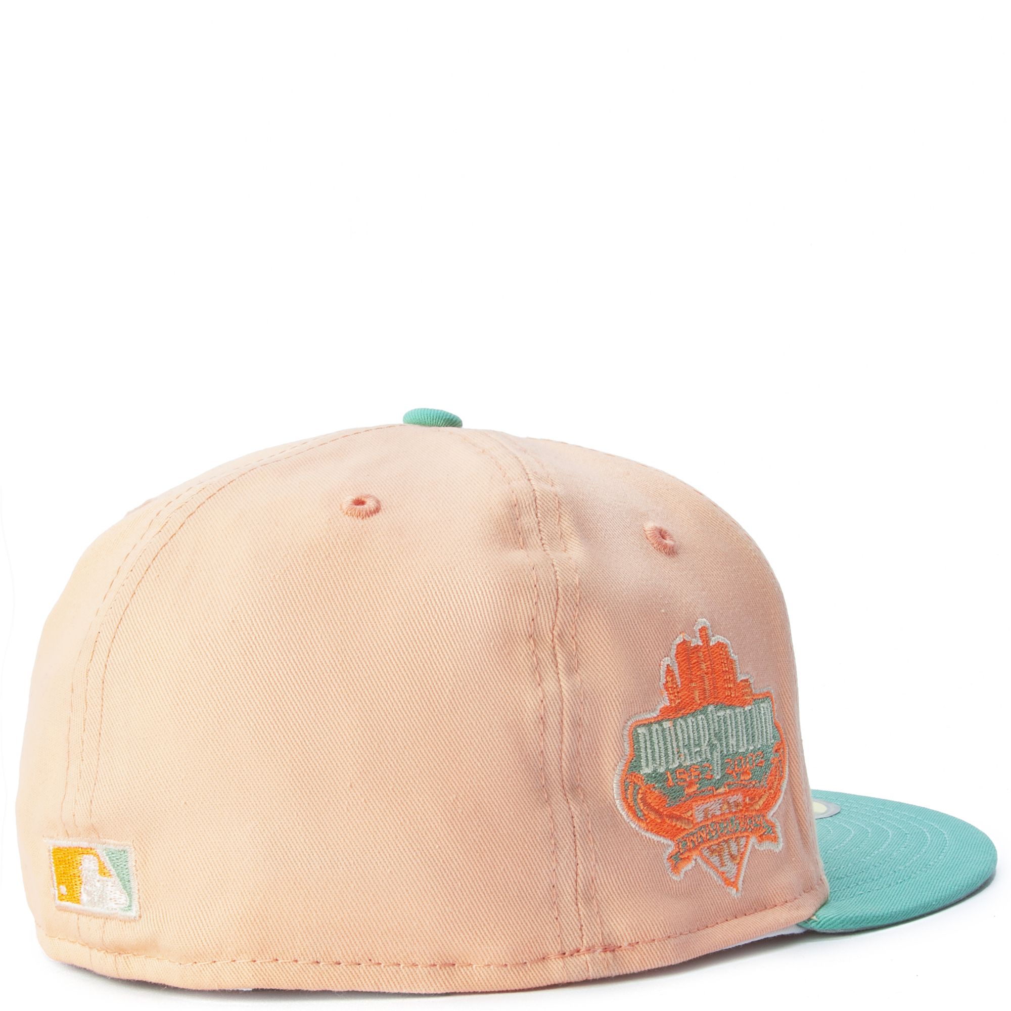 LOS ANGELES DODGERS PEACH MINT 59FIFTY FITTED HAT 70725281