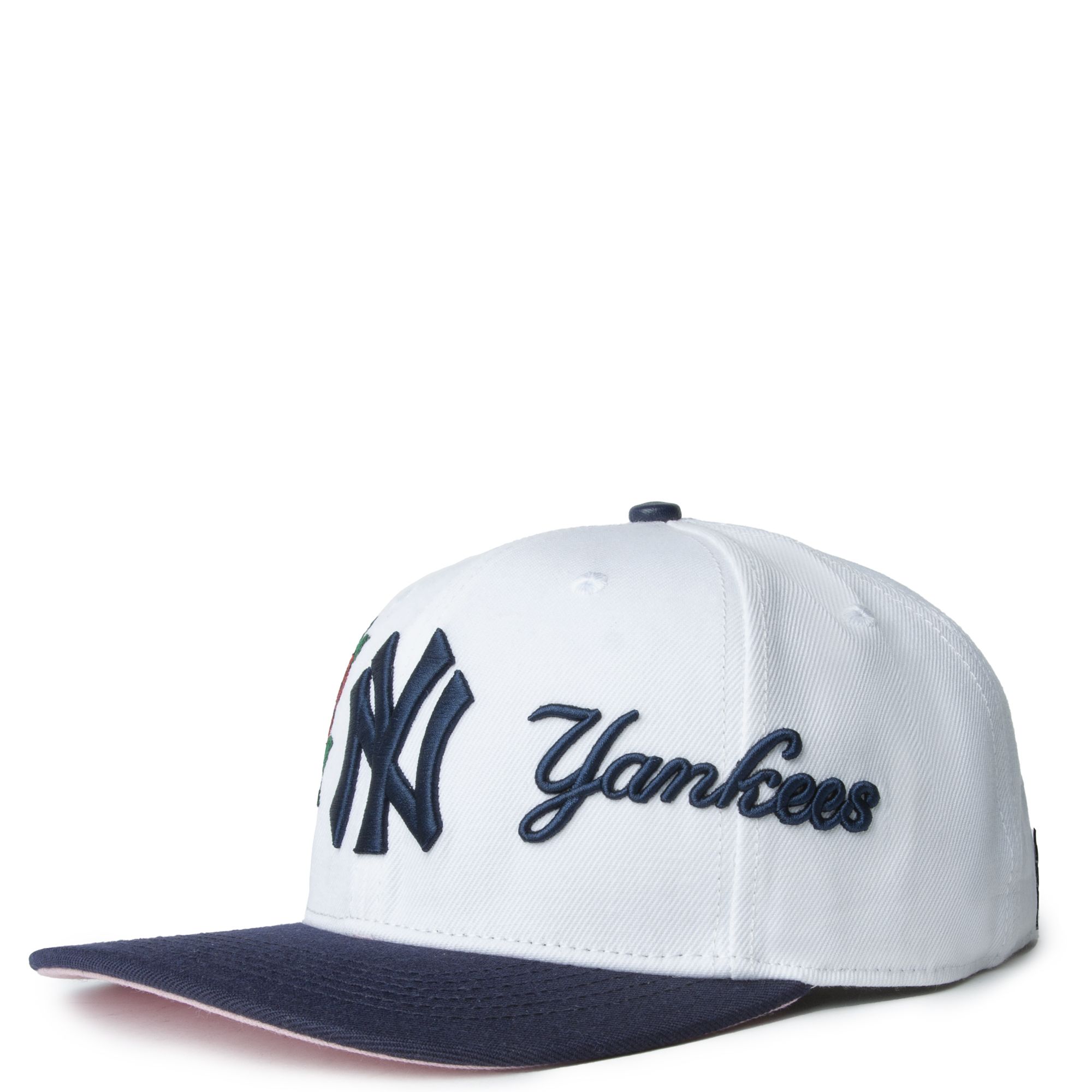 YANKEES RED ROSE SNAPBACK HAT LNY732132-WHT