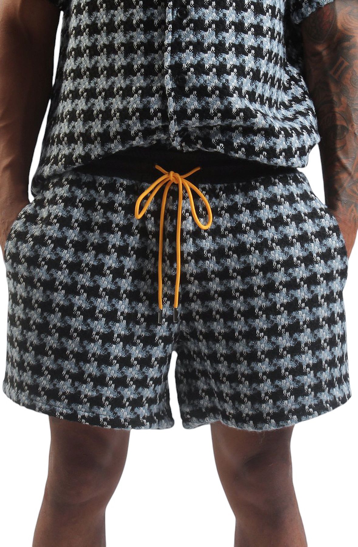 DIET STARTS MONDAY Tweed Shorts DSM-PS25-007 - Shiekh