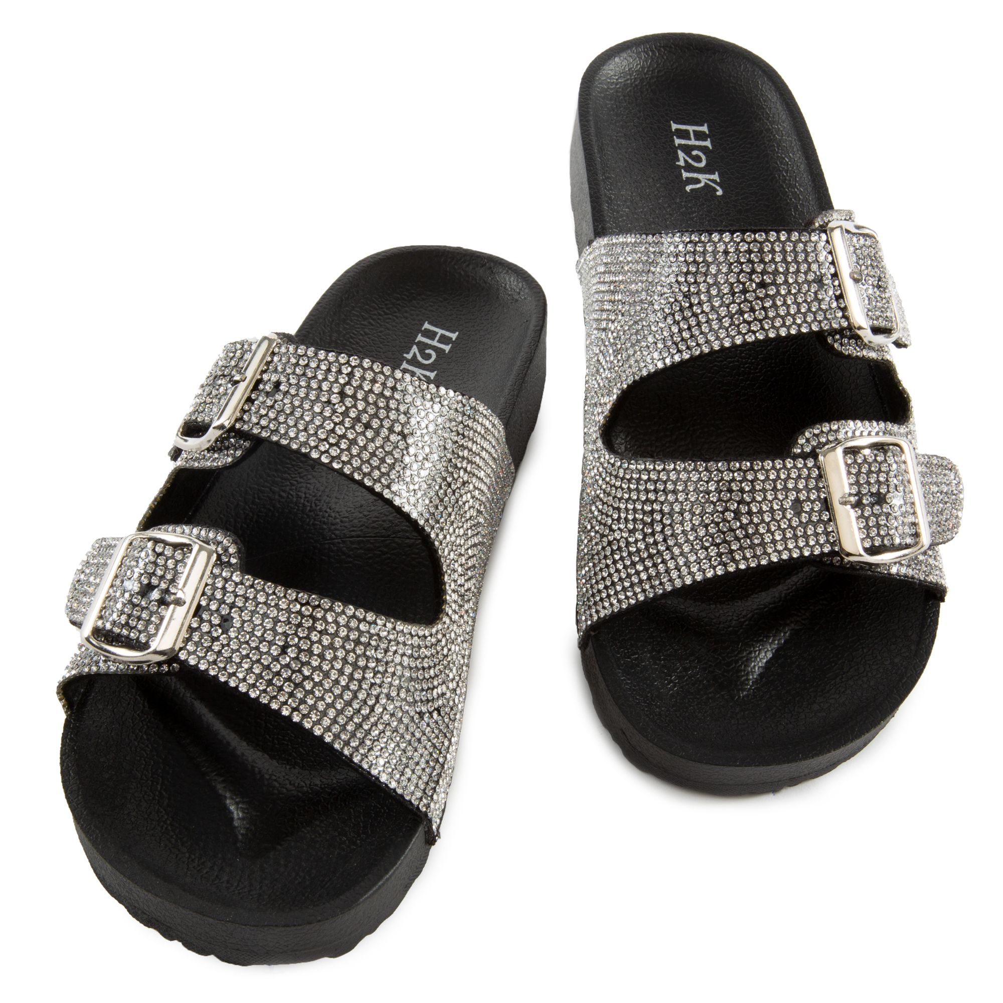 H2K TRADING Aspen Double Band Sandals ASPEN-BLK - Shiekh H2K TRADING Aspen Double Band Sandals ASPEN-BLK - Shiekh