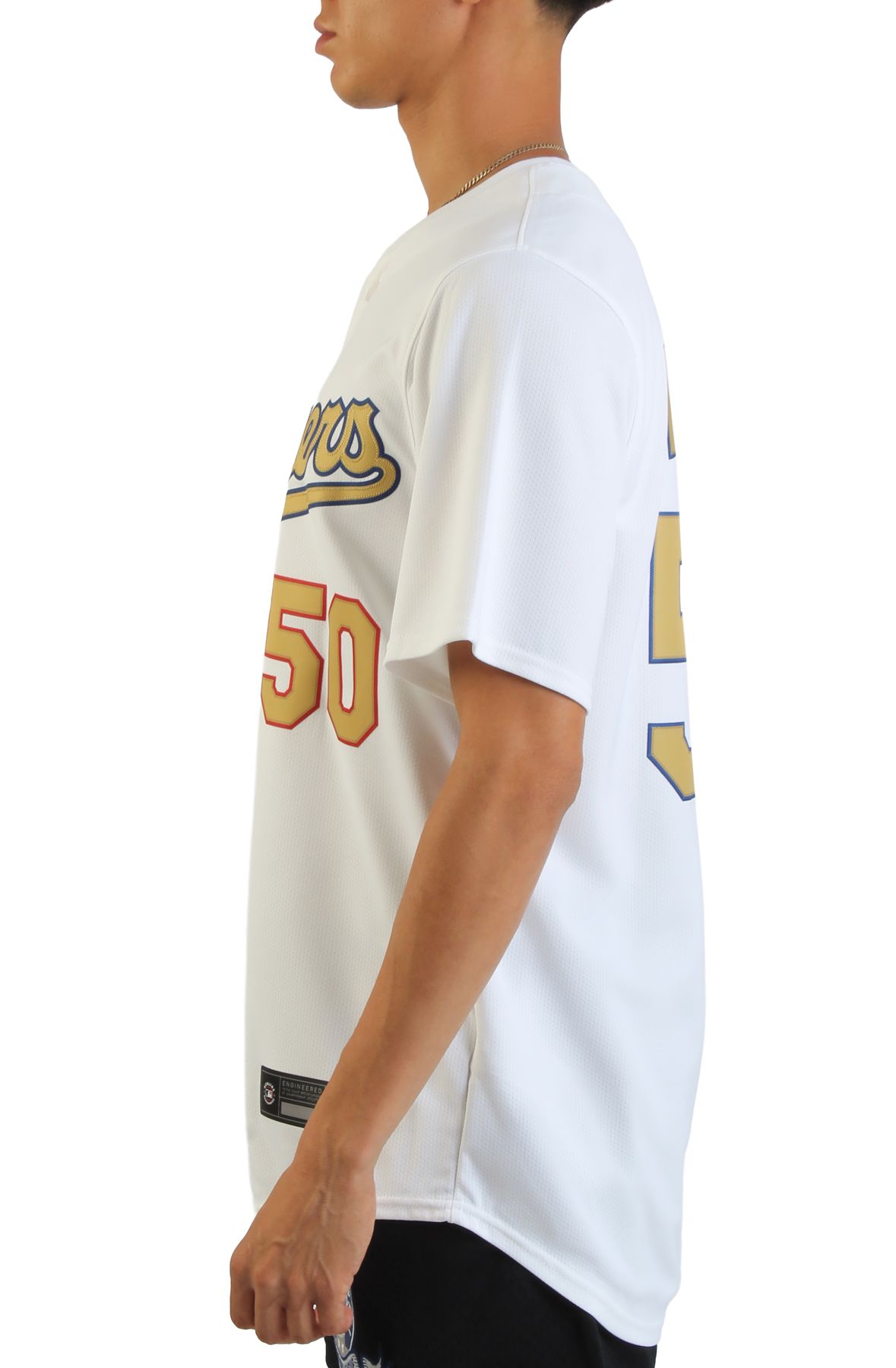 ウェア Nike Los Angeles Dodgers Betts 50 XL FANATICS Nike MLB Los Angeles Dodgers Mookie Betts #50 Gold