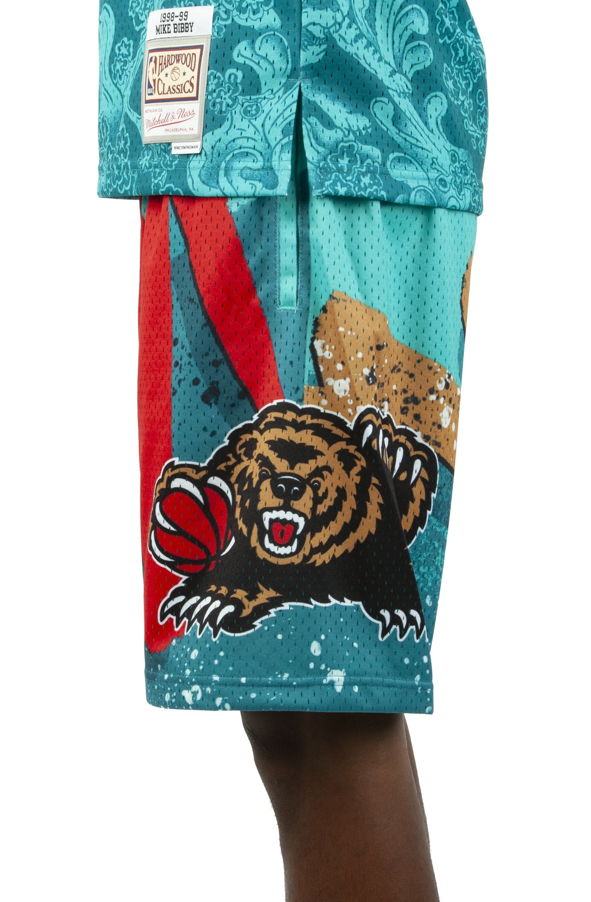 mitchell and ness grizzlies shorts