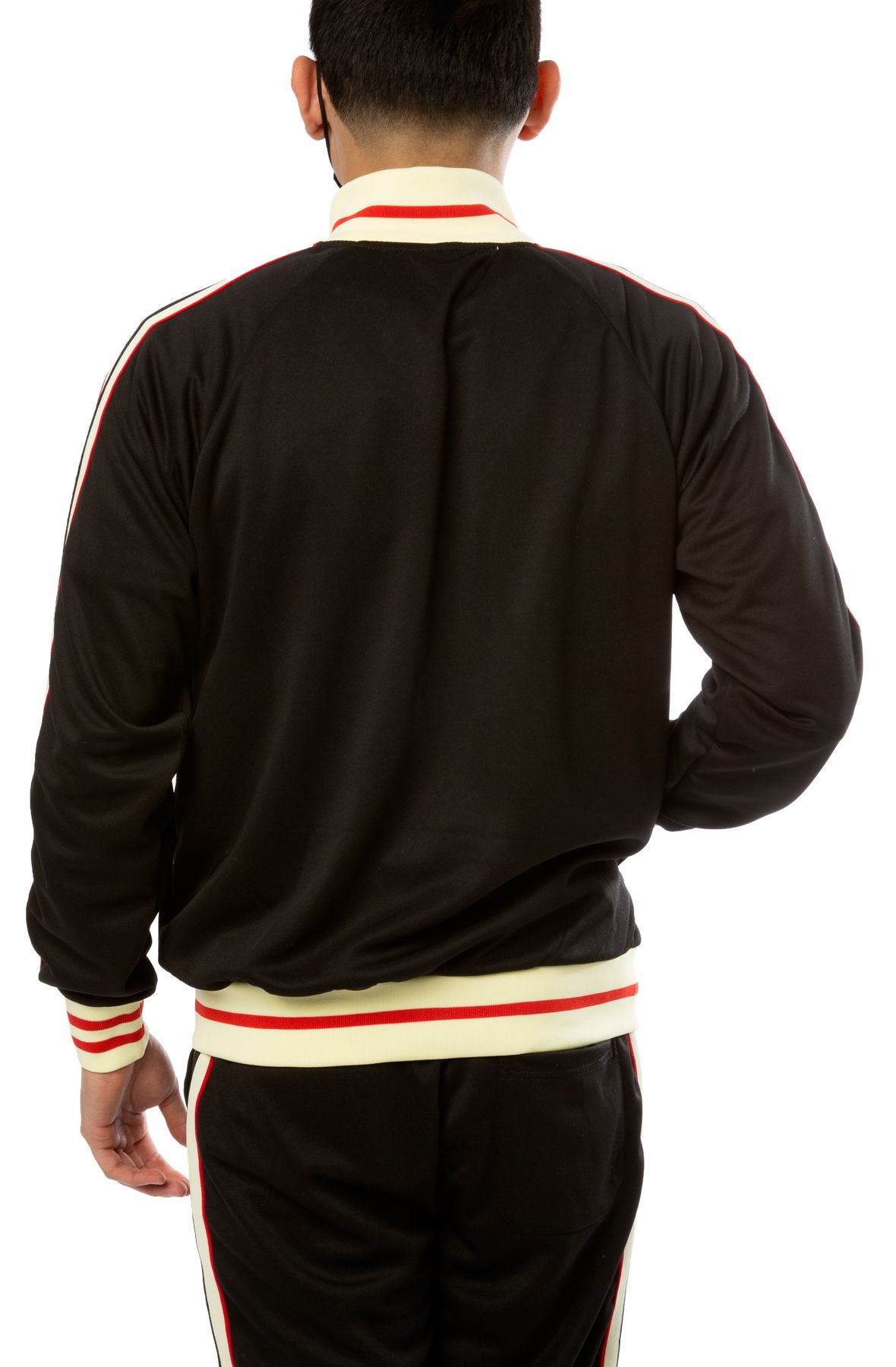 VICTORIOUS LOS ANGELES Vice City Striped Track Jacket ST575J
