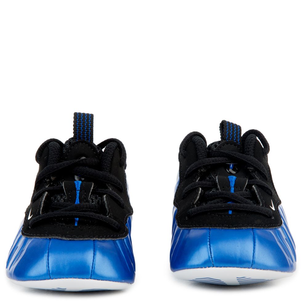 nike little posite one black game royal white