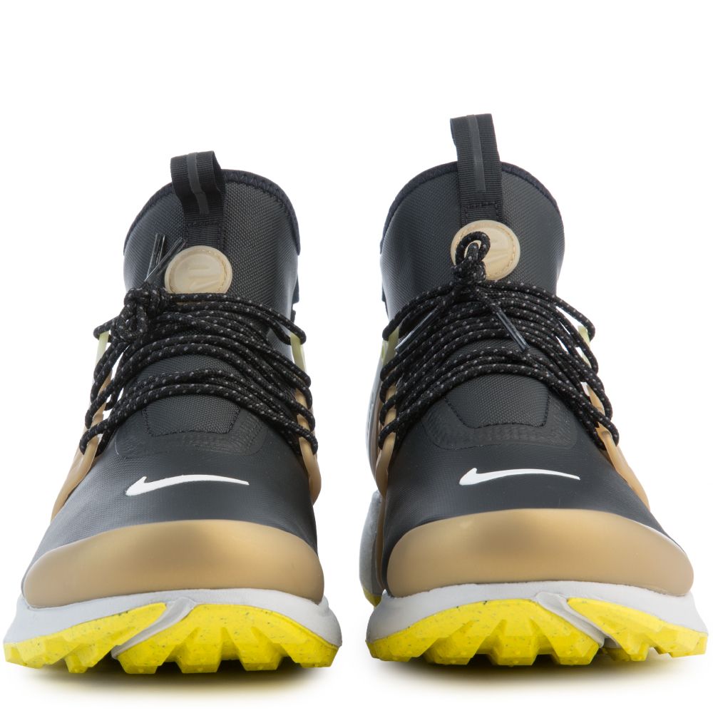nike air presto mid utility black gold