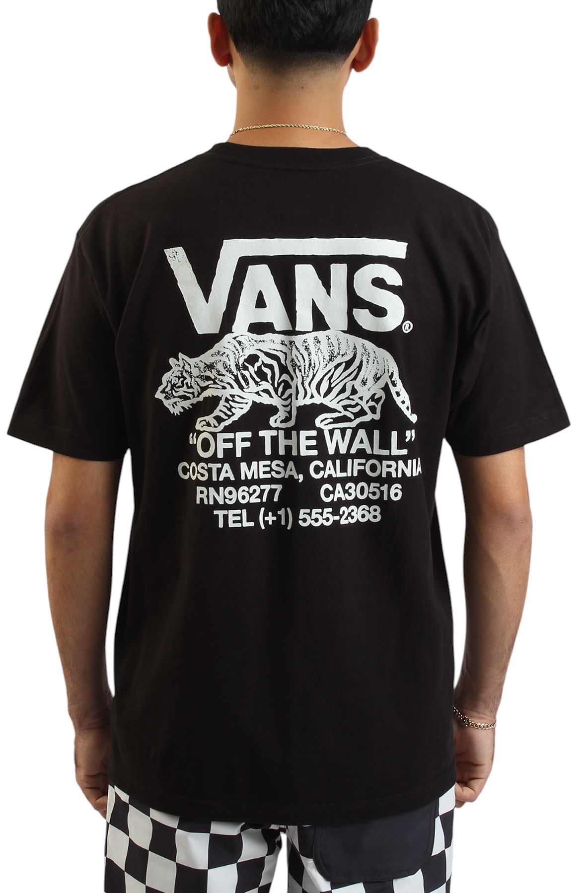 Tシャツ・カットソー VANS Men T-shirt Black VN000M3Y BLK1 VANS Sneaky T-Shirt VN000M3YBLK - Shiekh