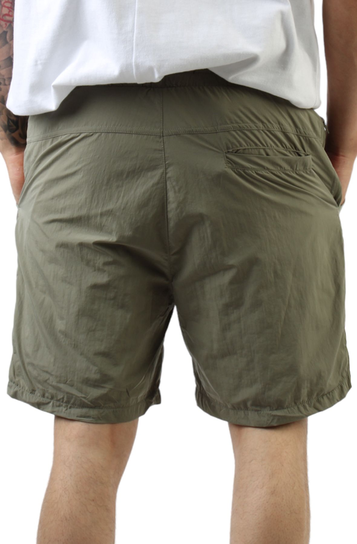 REBEL MINDS Peach Skin Shorts 331-971-ARMY Shiekh