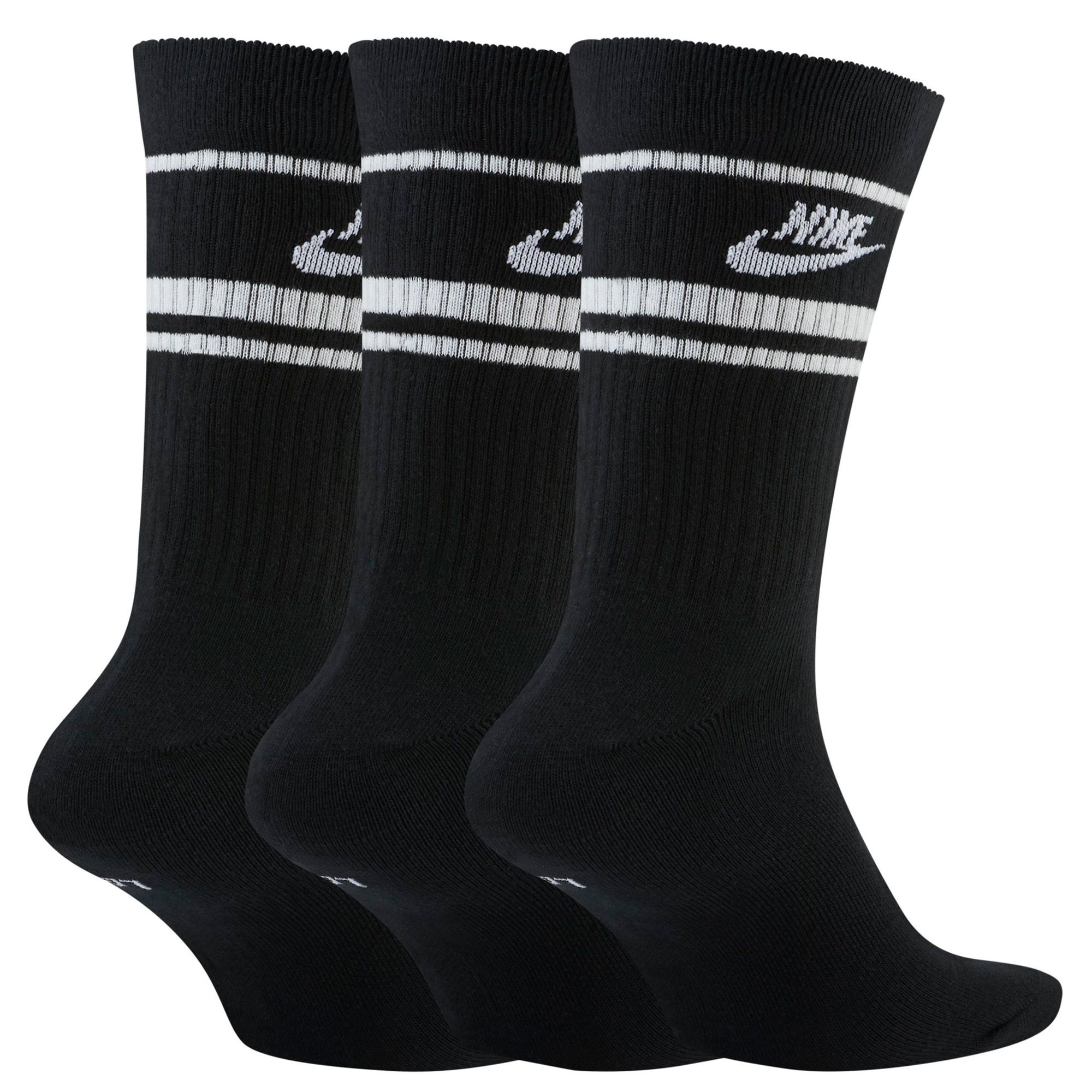 NIKE 3-Pack Sportswear Essential Crew Socks CQ0301 010 - Shiekh