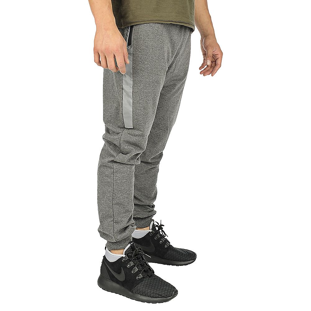 AMERICAN STITCH Reflective Joggers SP14-9003/GREY - Shiekh