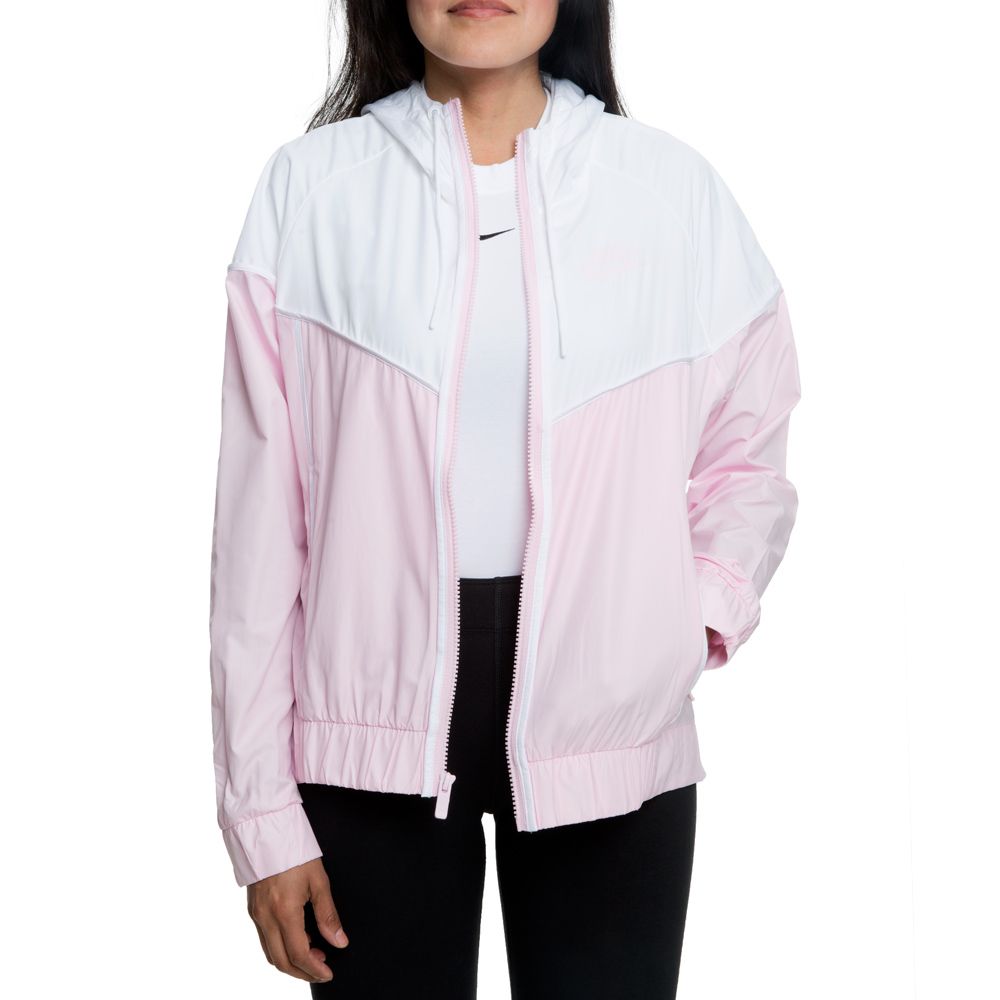 nike windrunner jacket women's pink