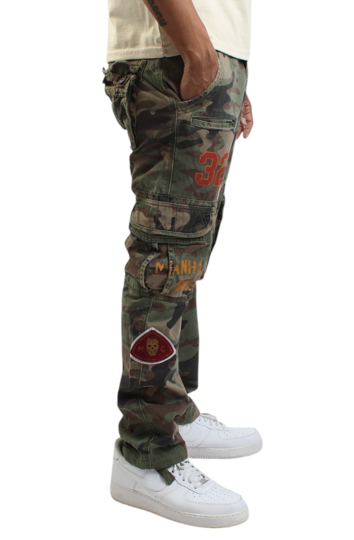 BRIAN BROTHERS INC. Wartime Camo Cargo Pants 591662C-VCAMO