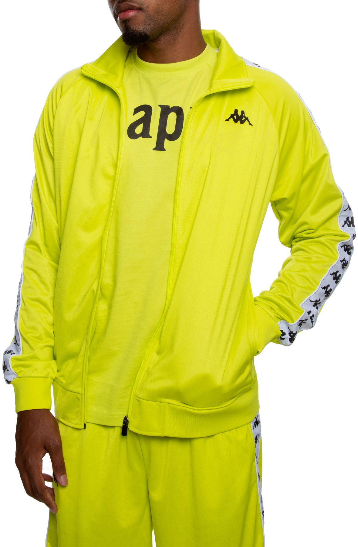 Kappa Banda Anniston Track Jacket in Yellow for Men