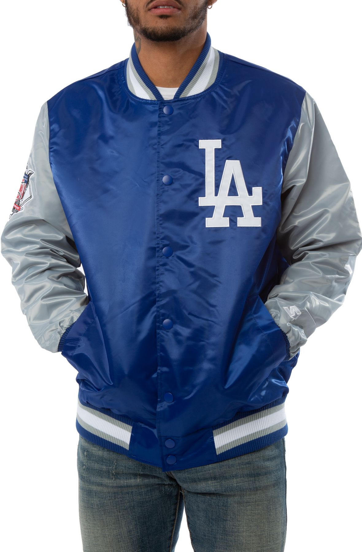 STARTER Los Angeles Dodgers Varsity Jacket LS850583LAD - Shiekh