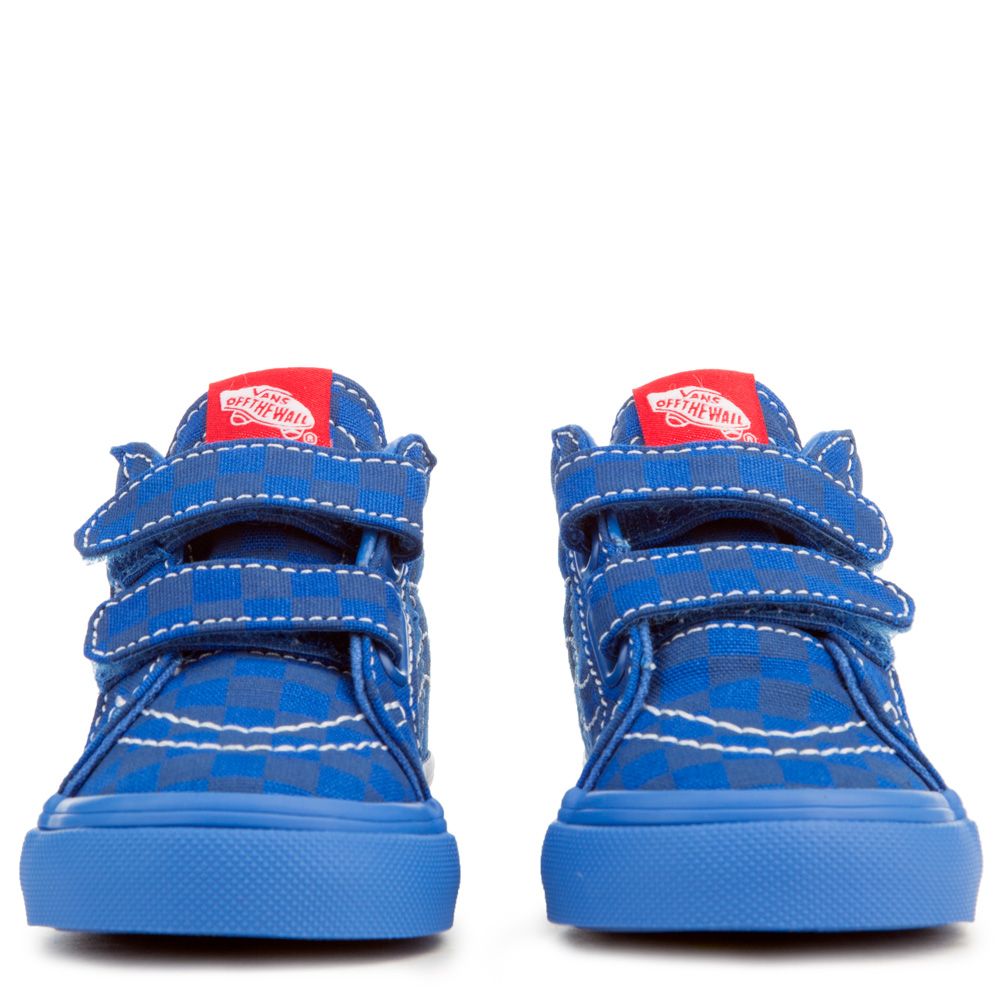 VANS TODDLER VANS SK8MID REISSUE V MONO CHECKERBOARD VN0A348JQ83 Shiekh