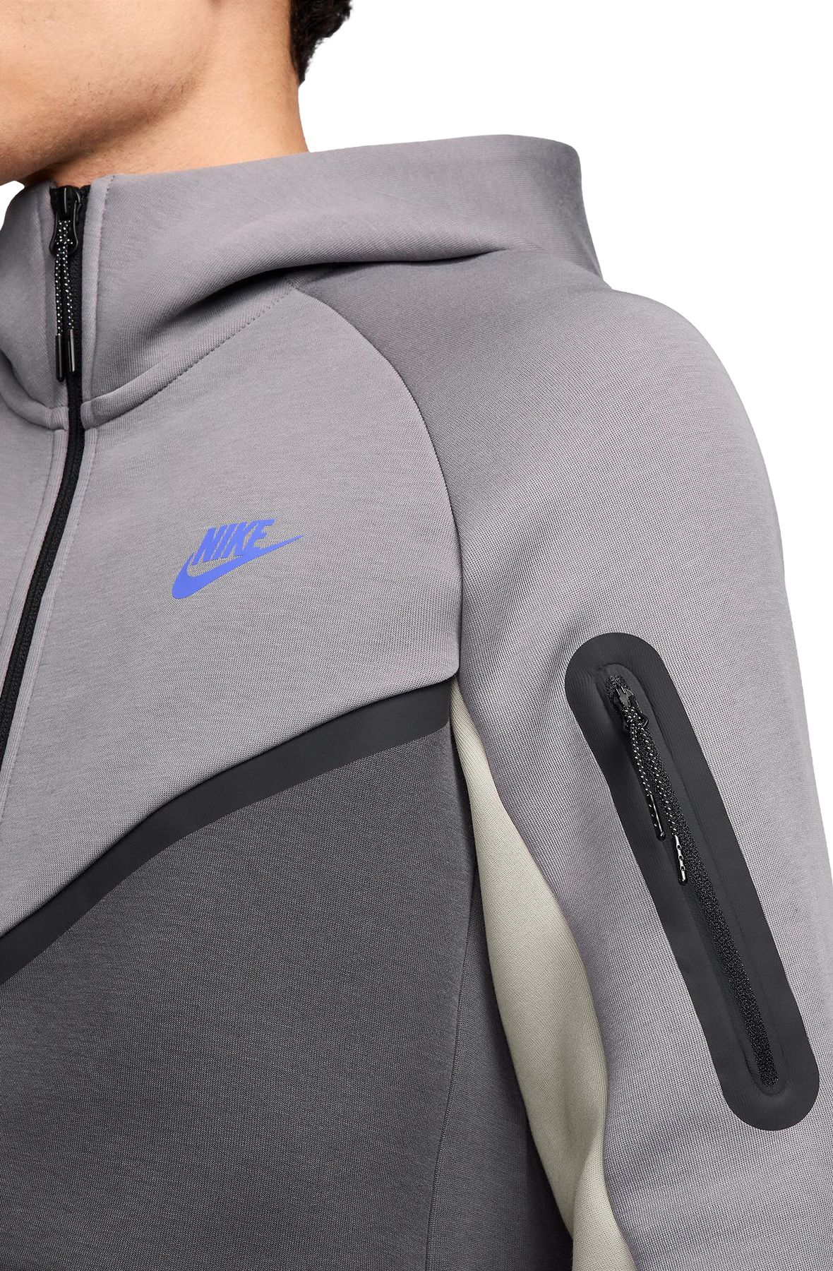 tech fleece grey jacket