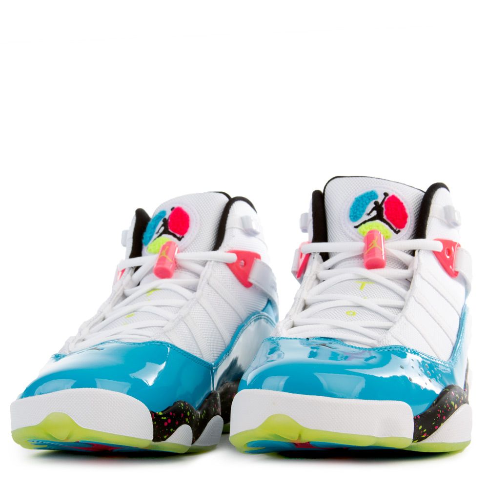 Jordan 6 Rings 青/白/ピンク タイダイ BRAND NEW Air Jordan 6 Rings White Blue CK0018-100 Men 11 NO