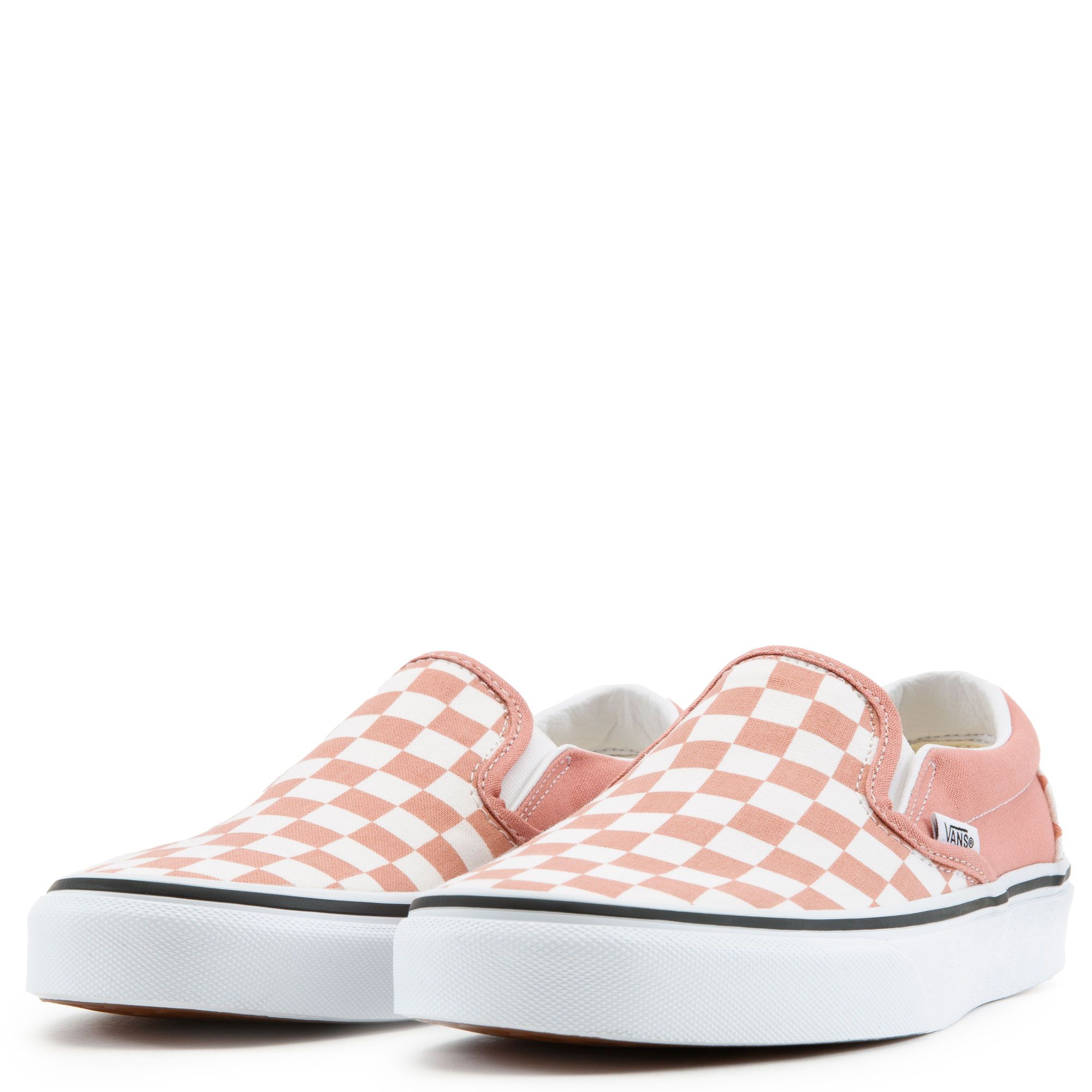 Dusty rose checkered on sale vans