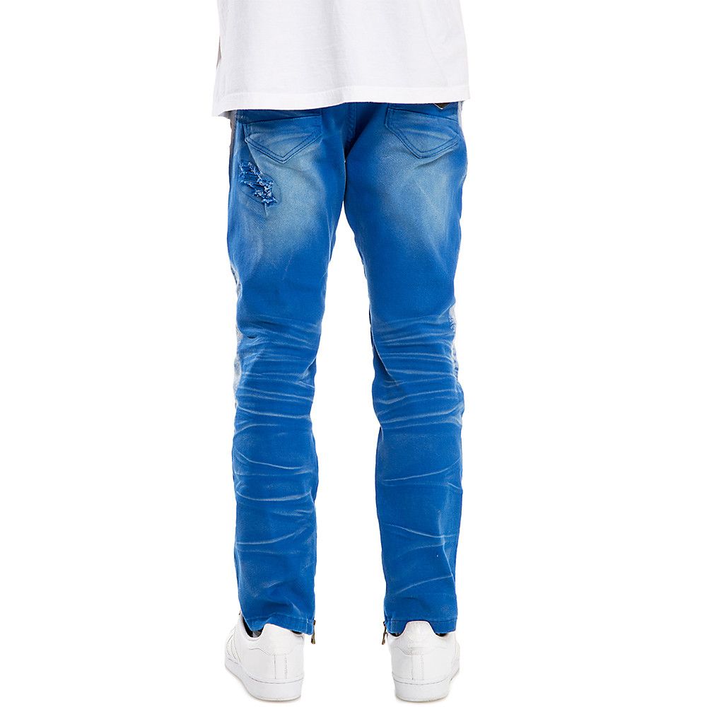 navy twill jeans