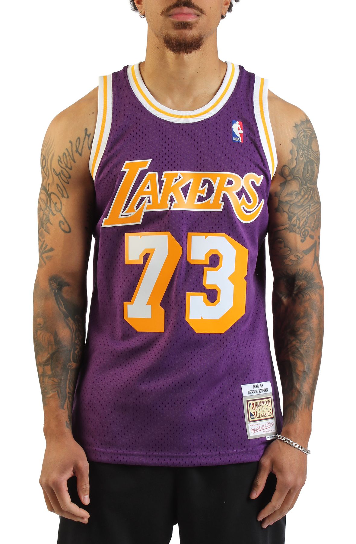 MITCHELL AND NESS NBA Los Angeles Lakers Dennis Rodman #73 '98-'99