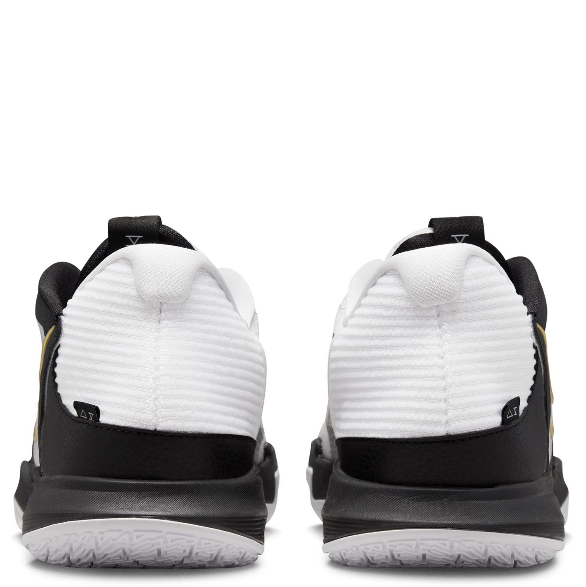 kyrie low white and gold