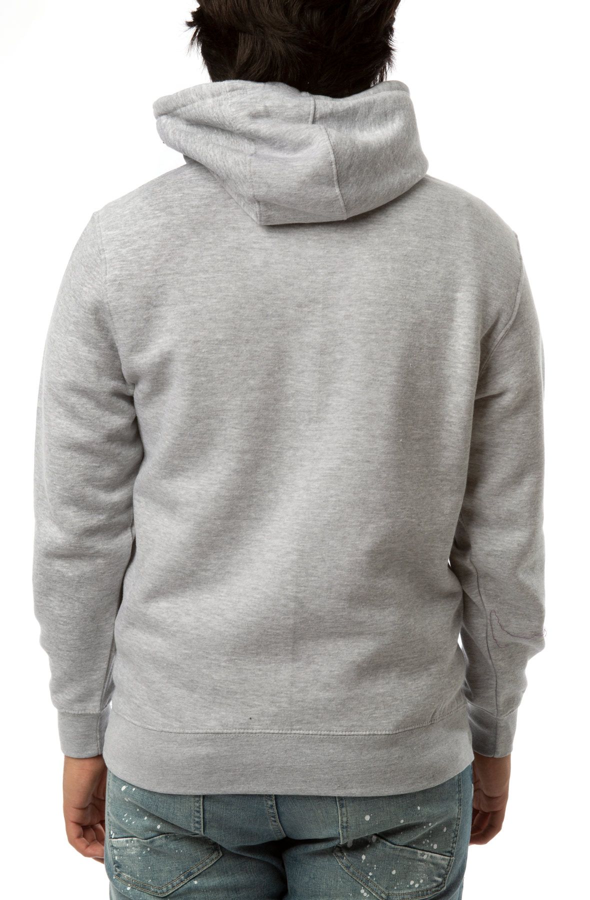 VENLEY Buttersoft Pullover Hoodie 2434-HGREY - Shiekh