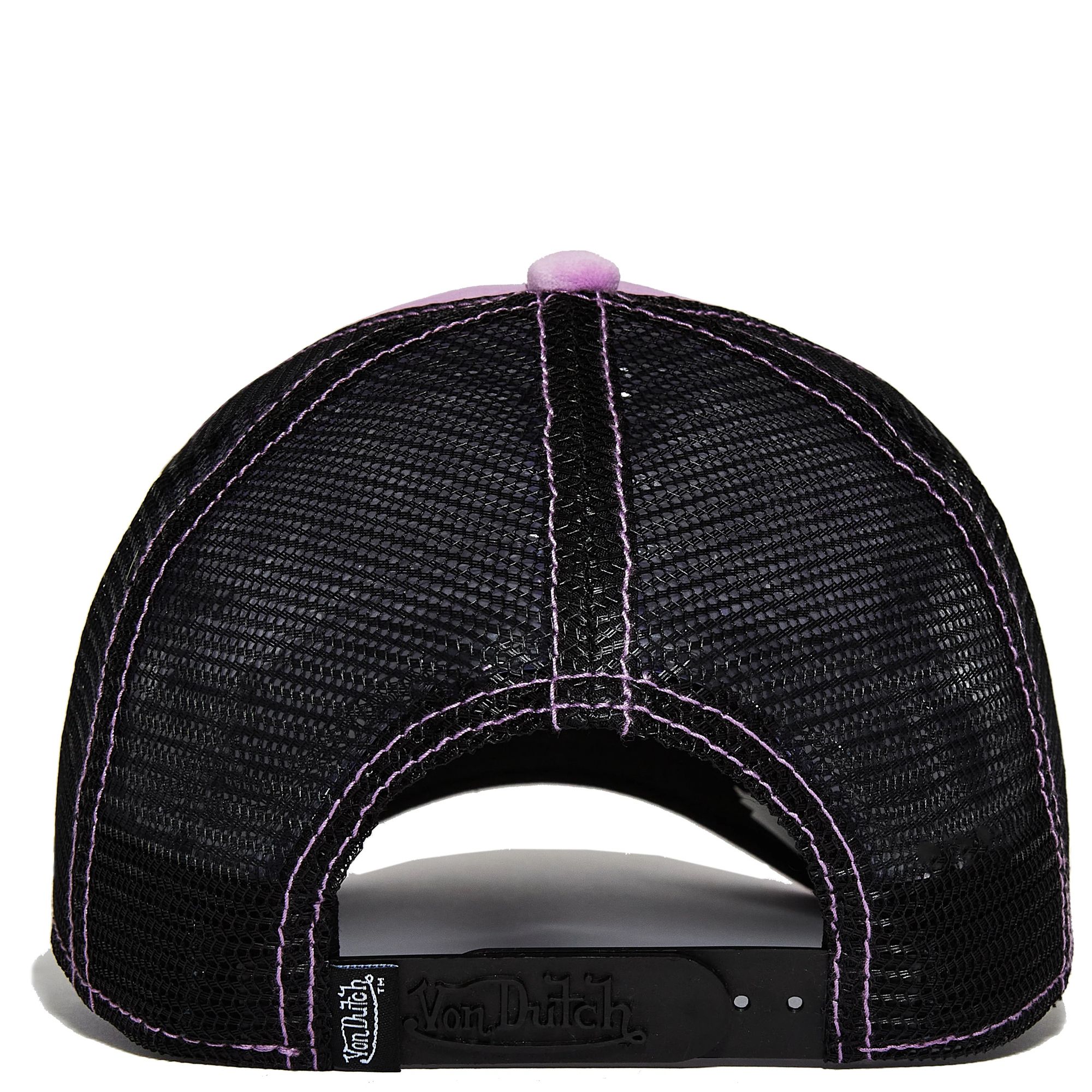 Velvet Trucker Hat Adjustable Snapback Mesh Back Baseball Cap Unisex VONDUTCH Velvet Trucker Hat VDHH0004-321 - Shiekh main image 2