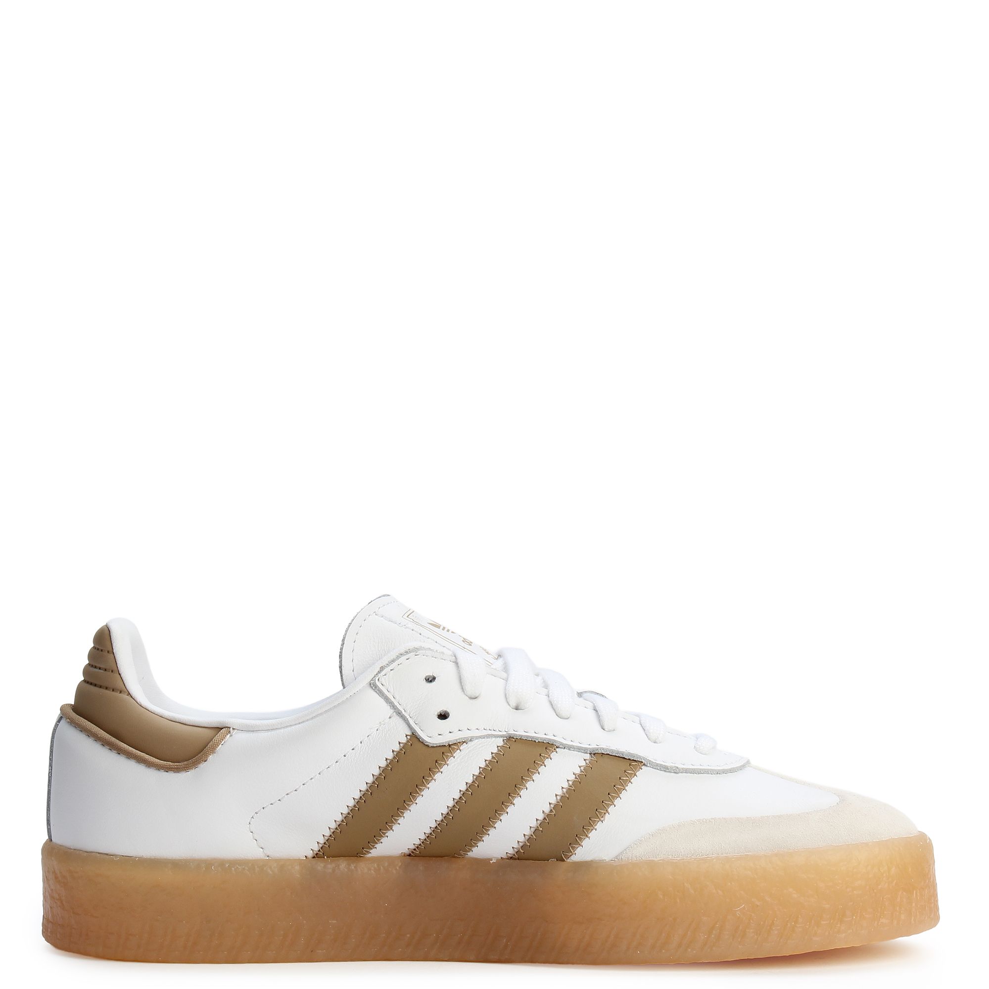 Women's adidas Sambae Cloud White/Off White/Cardboard / 8