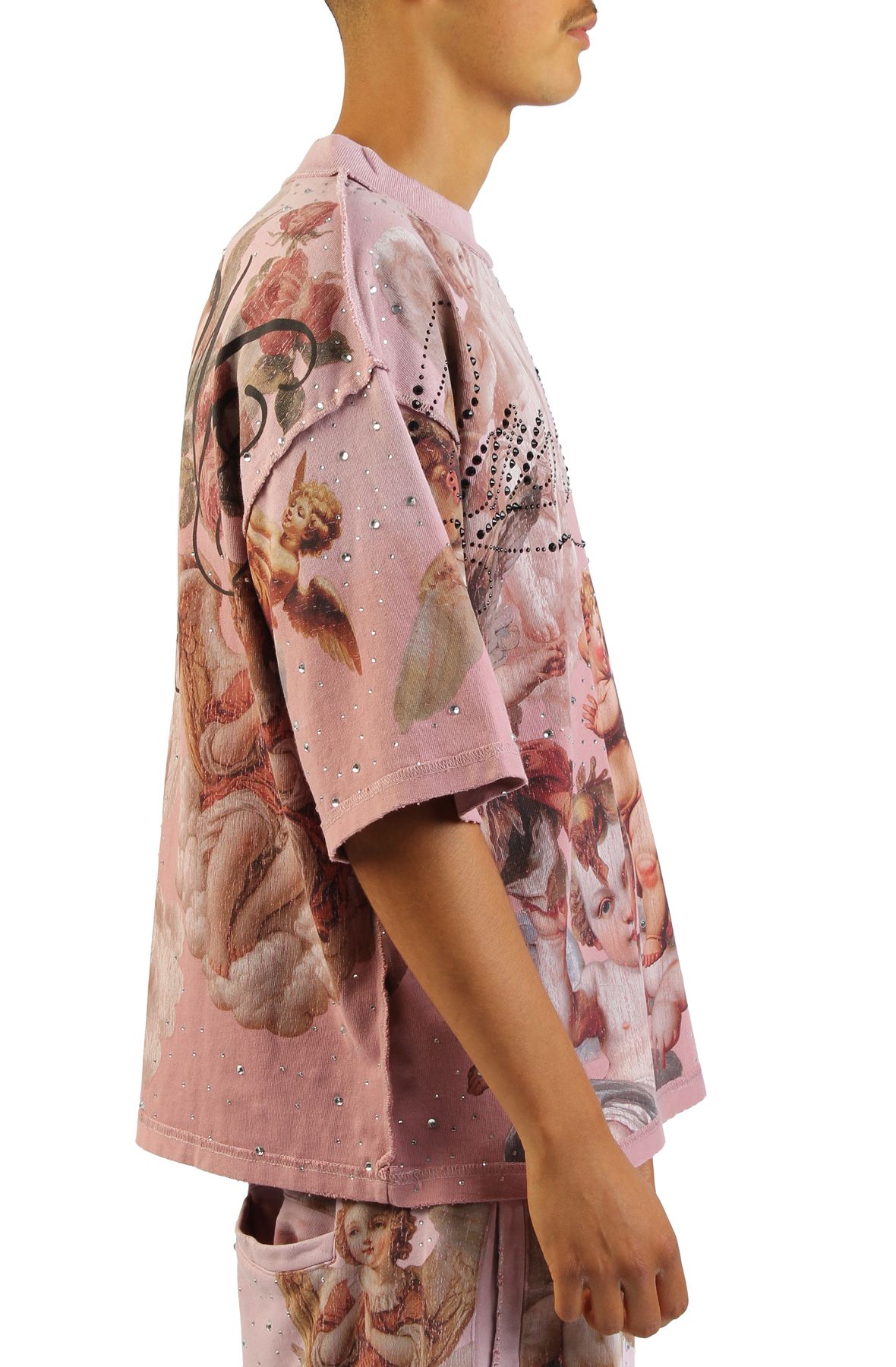 RARE PEACE Seraphim Cluster T-Shirt RT6082-PINK - Shiekh