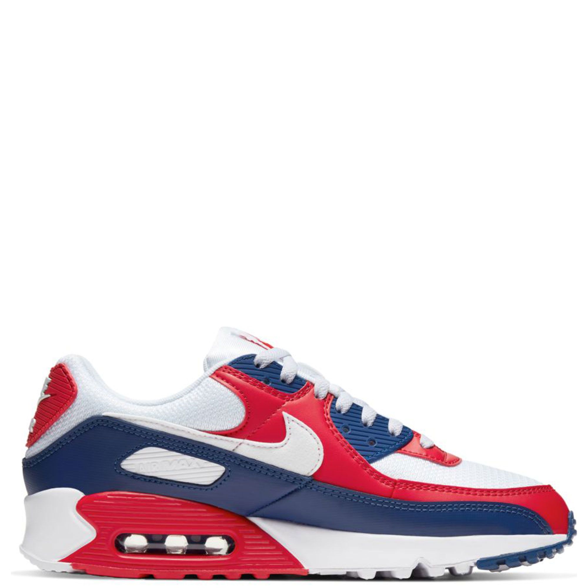 nike air max 90 red white