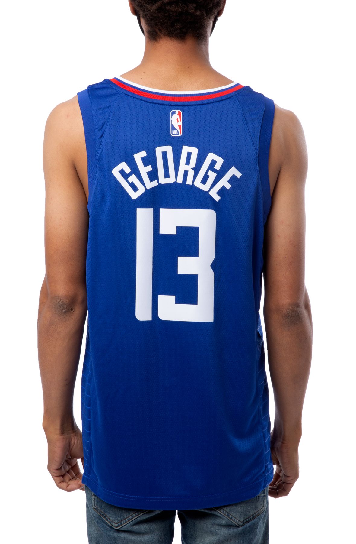 NIKE Los Angeles Clippers Paul George Icon Edition Jersey 864481 408 ...