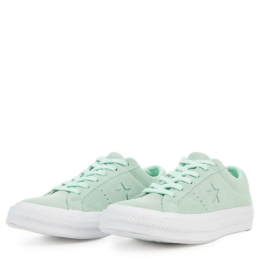 Women's One Star Suede Ox Sneaker mint foammint foamwhite Women's One Star Suede Ox Sneaker mint foammint foamwhite