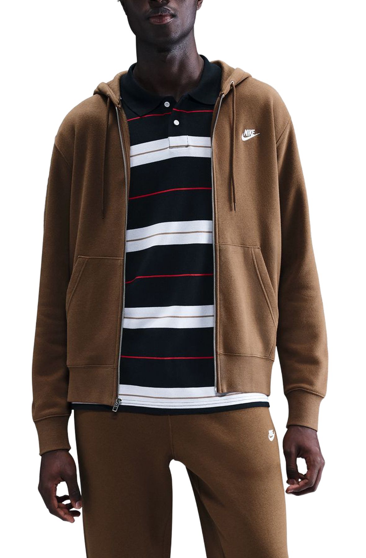 NIKE Club Full-Zip Fleece Hoodie FN3861 235 - Shiekh