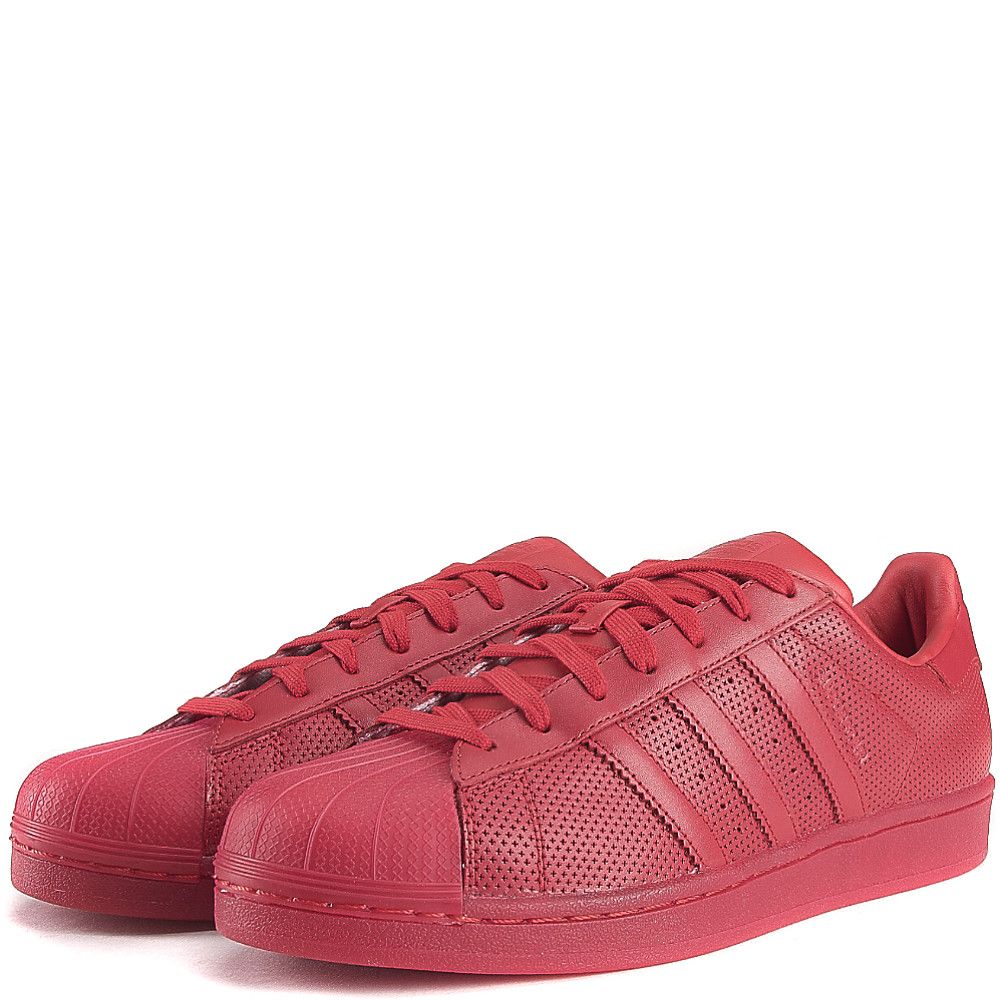 Buy Adidas Superstar White Red Casual Sneakers for Womens at