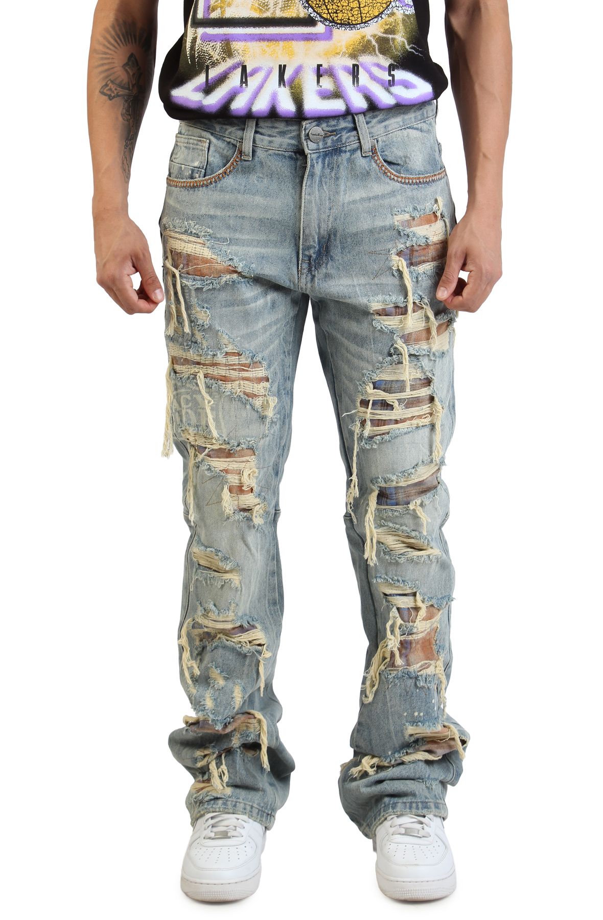 SMOKE RISE Grandeur Denim Jean JP25644SK-MUN - Shiekh