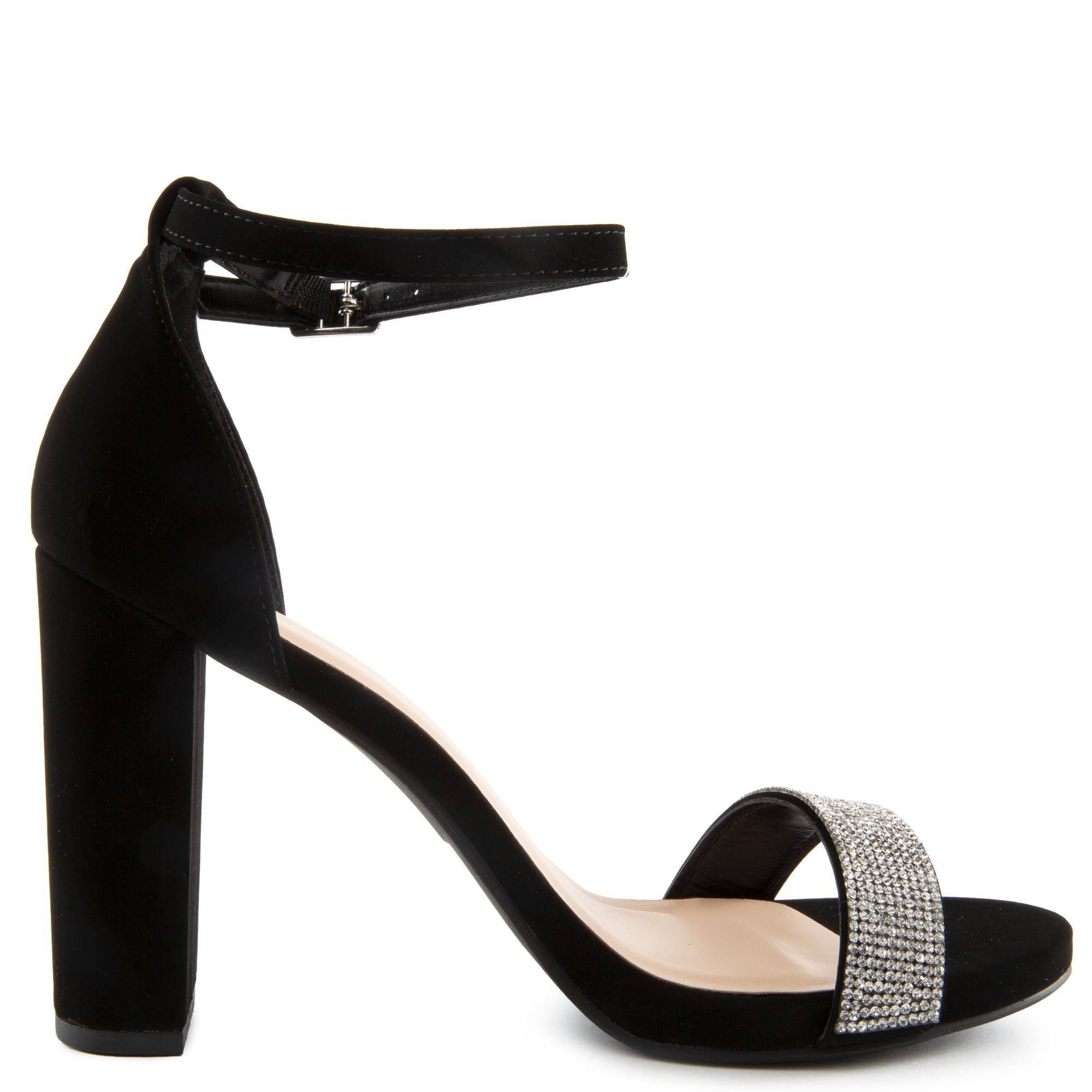 FORTUNE DYNAMICS Laser-S Rhinestone Band High Heels FD LASER