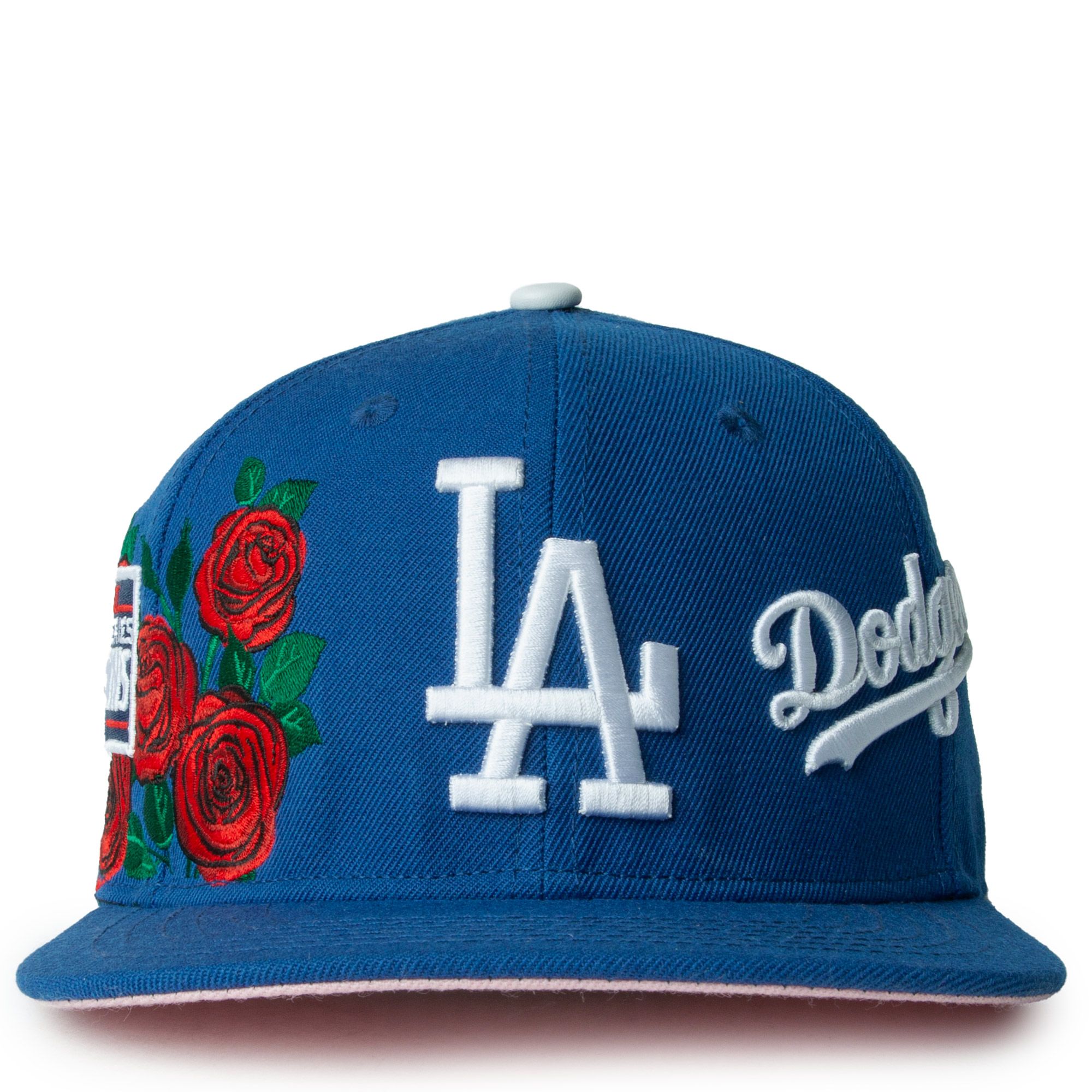 Men's Pro Standard White/Royal Los Angeles Dodgers Logo Snapback Hat