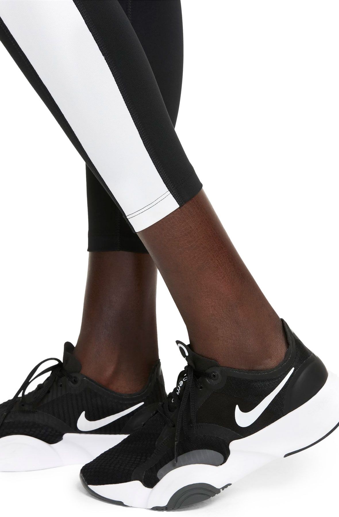Nike One Dri-FIT Mid-Rise Color-Block Legging - Women's 