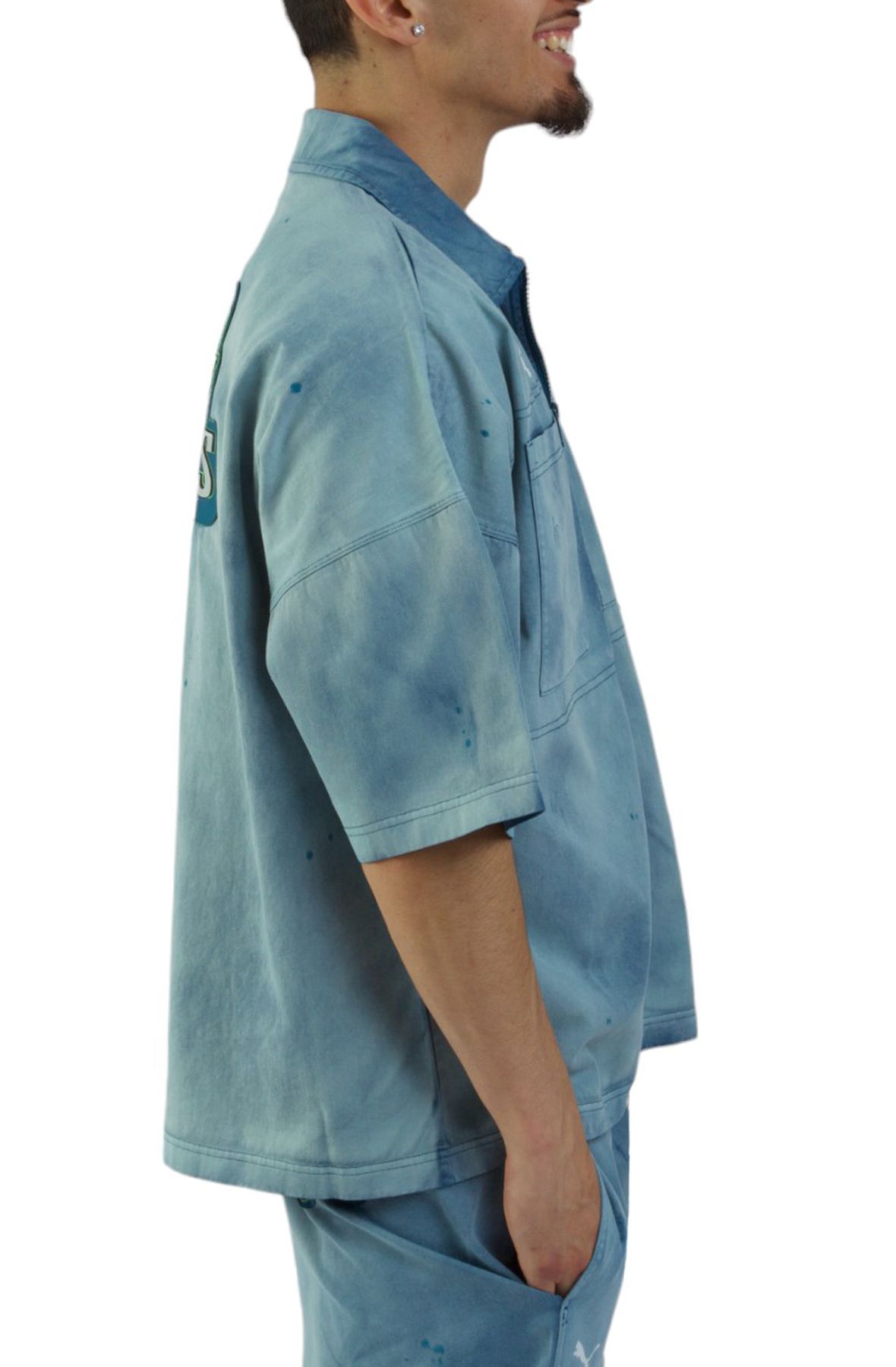 ★★PUMA★★ MAPF1 Crew Shirt Ocean Tropic 62370107 623701-0 PUMA Mercedes-AMG Petronas F1® Team Crews Go Summer Shirt