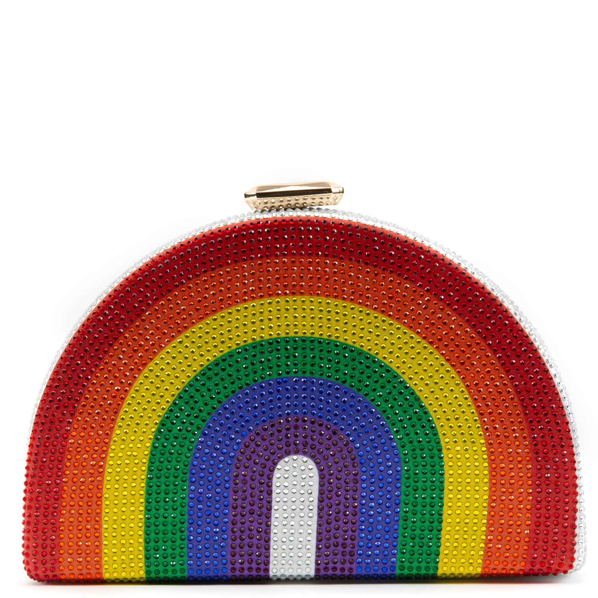 gucci rainbow clutch