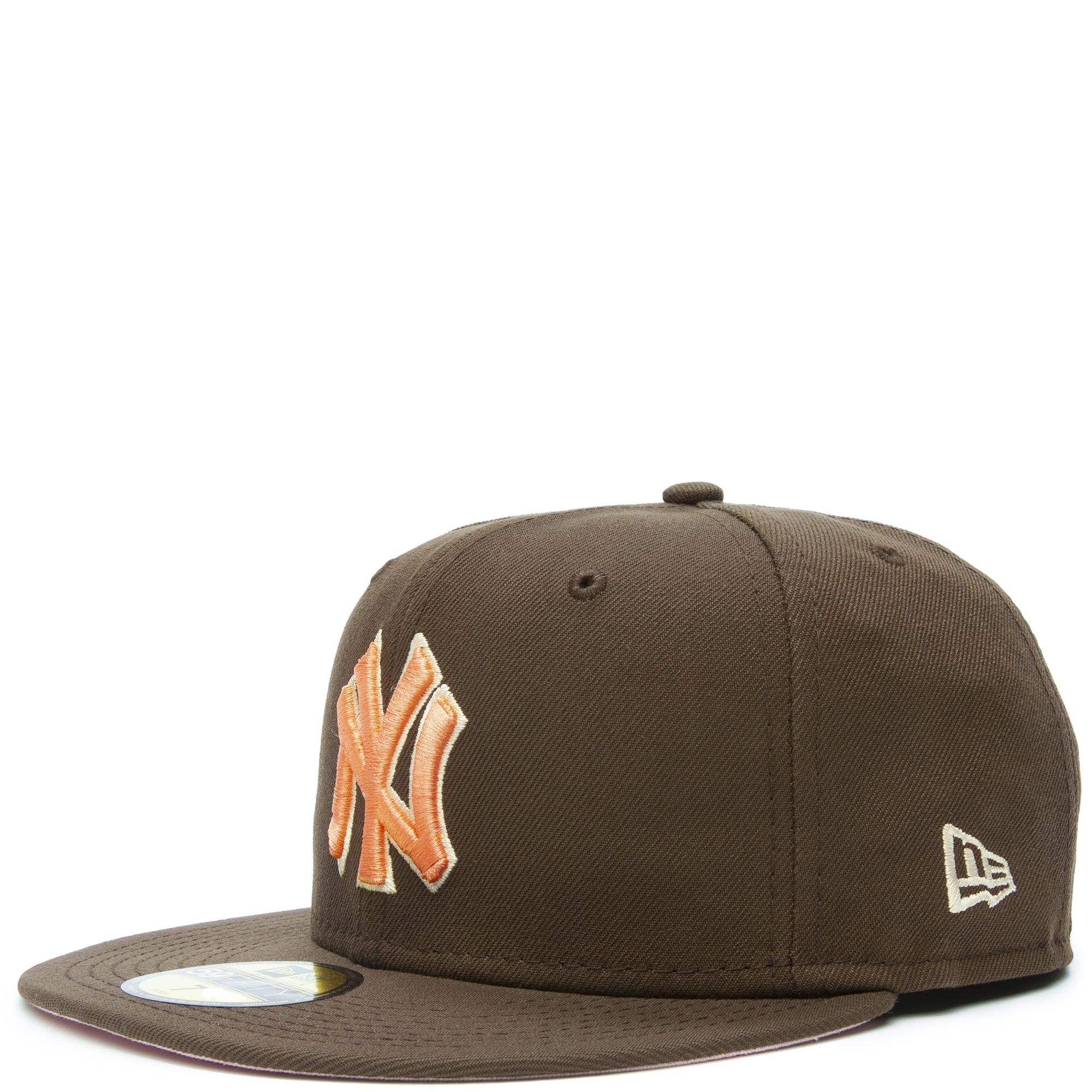 Caps New Era 5950 Mlb Patch 59Fifty New York Yankees Brown/ White
