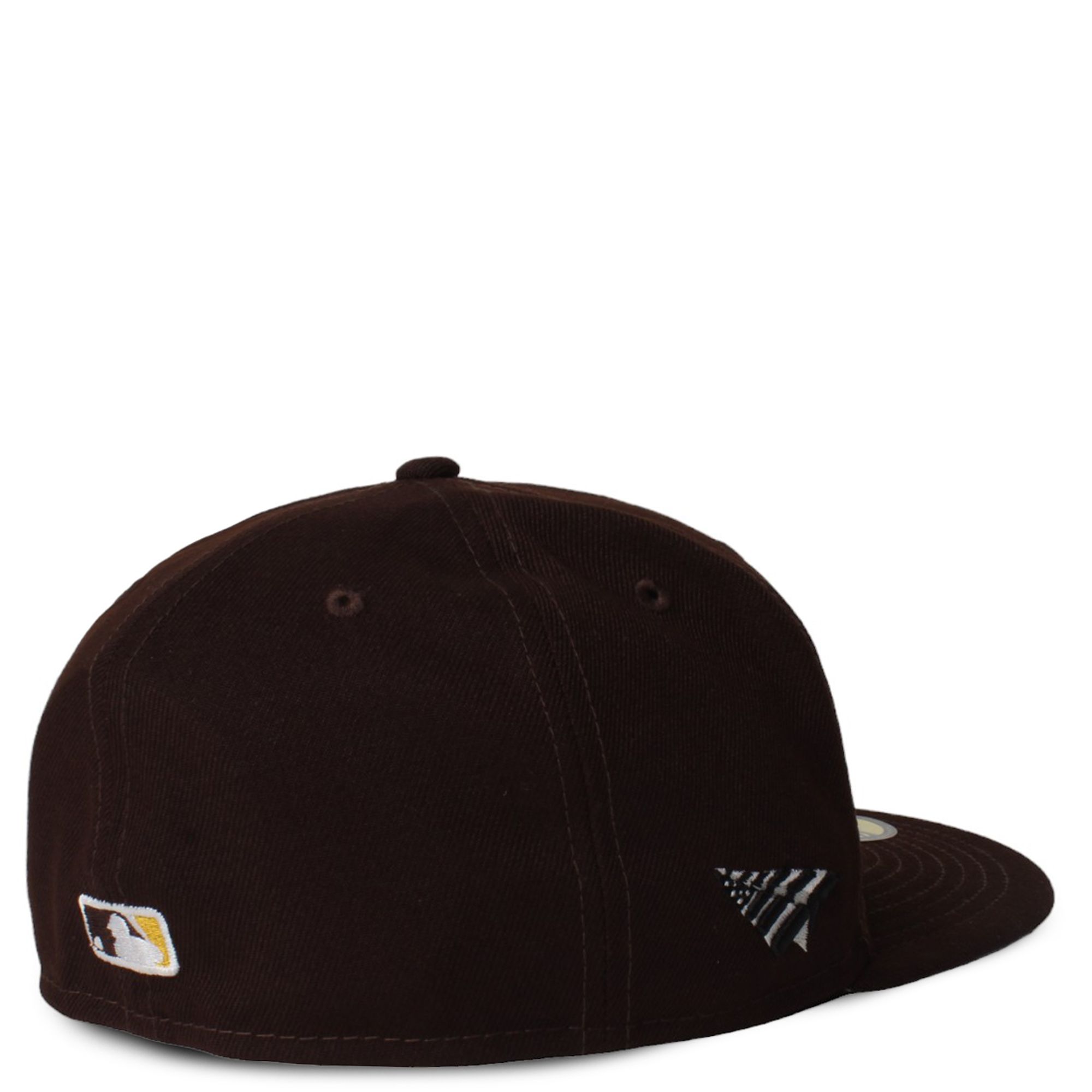 New Era shops Paper Planes x New York Yankees 59Fifty MLB Fitted Hat Black Size 7 1/8