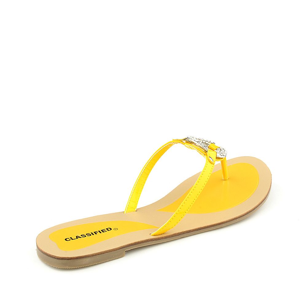 SHIEKH Flavor-S Thong Flip Flop Sandal FD FLAVOR-S/YELLOW - Shiekh