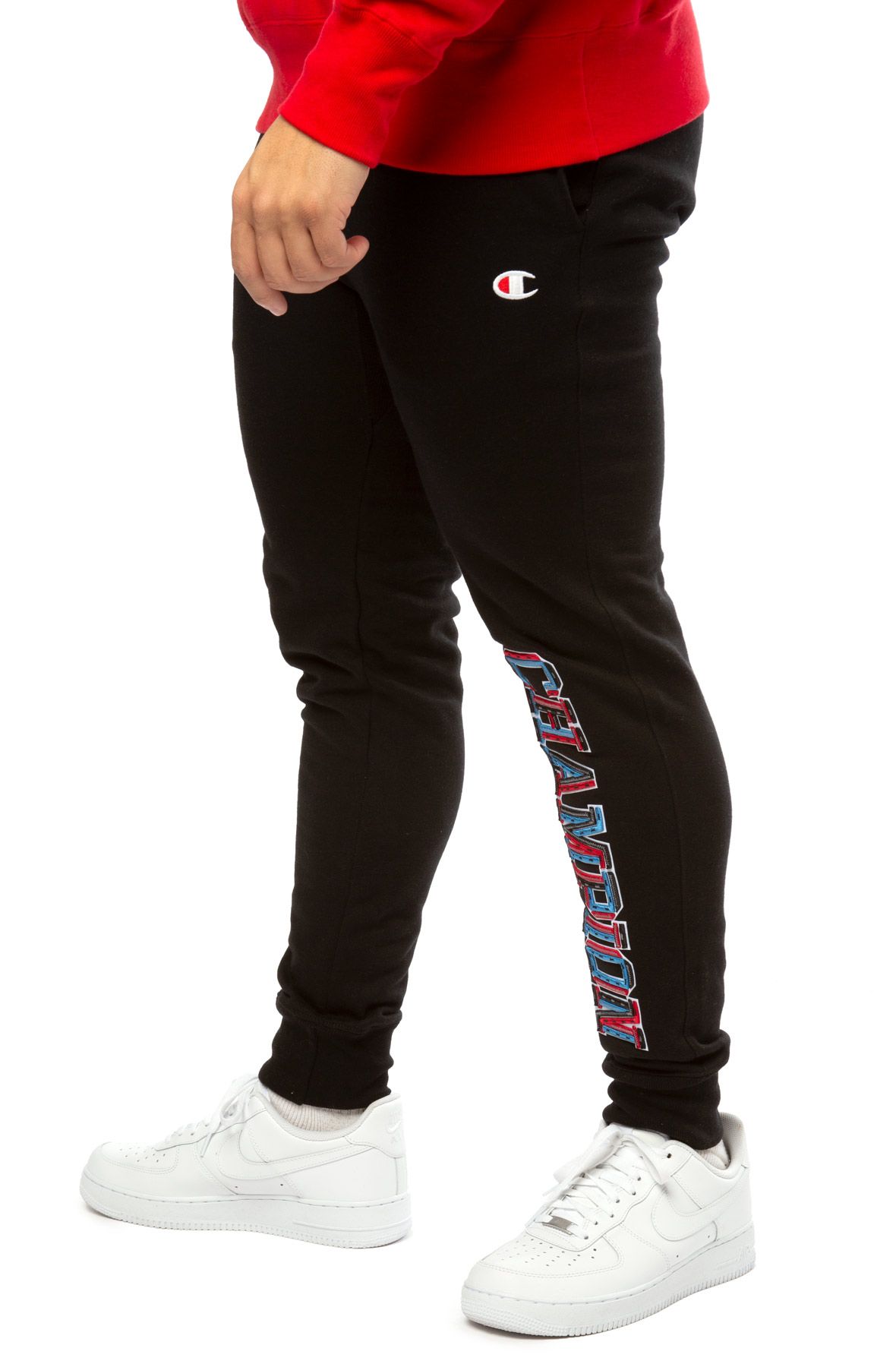 reverse weave joggers