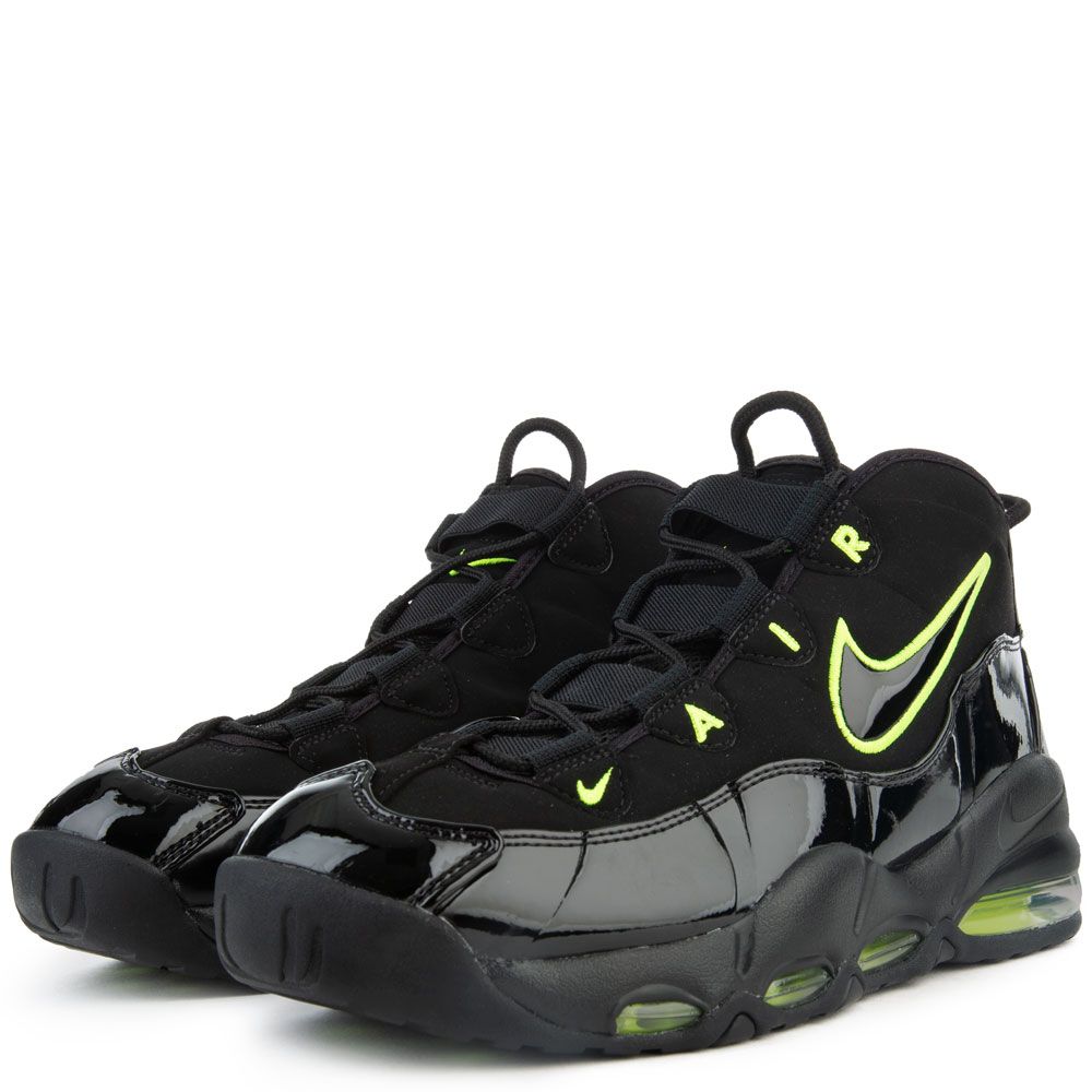 Nike Mens Air Max Uptempo '95 Shoes Black/Volt Size 15.0
