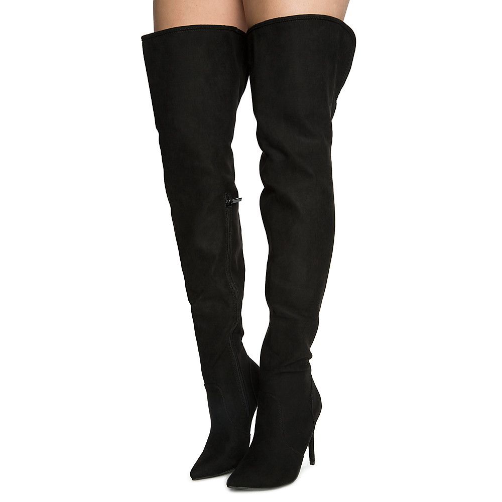 SHIEKH Dedicate-13M Thigh High Boots JPM DEDICATE-13M/BLKFS - Shiekh