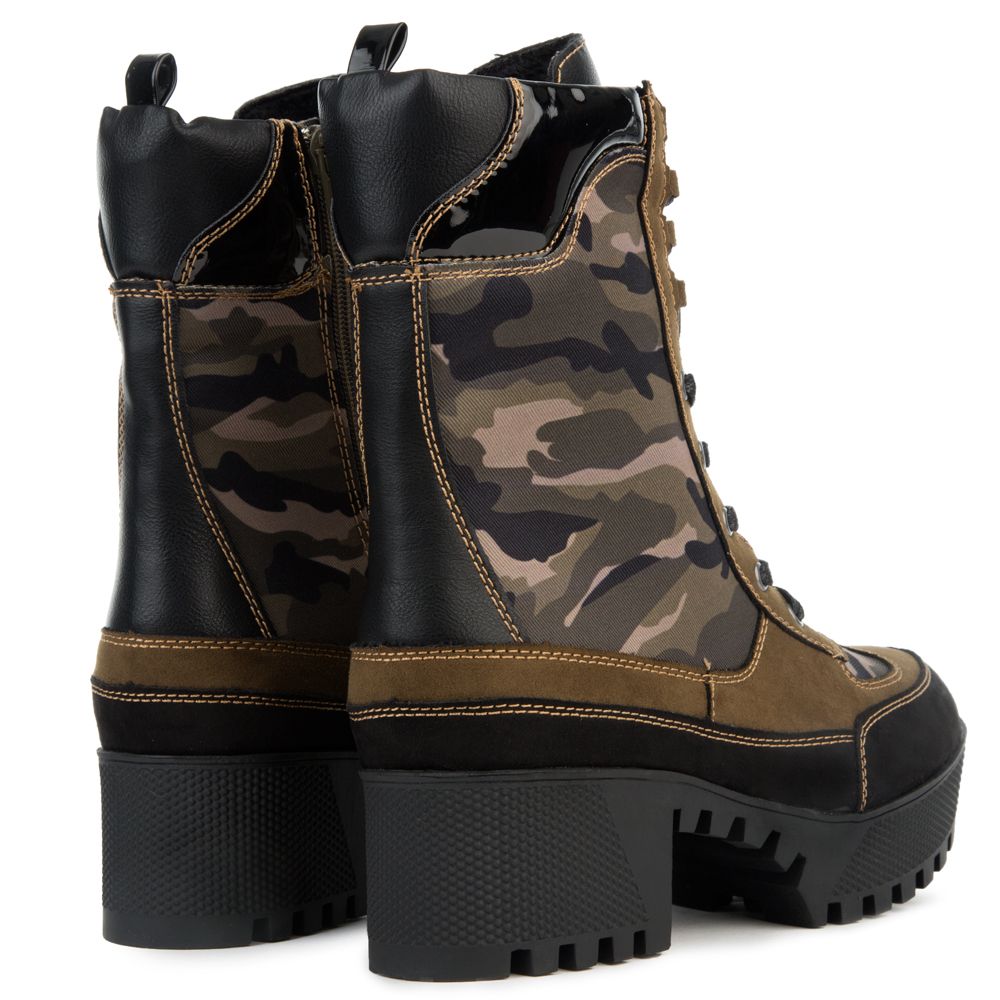 J P ORIGINAL Women's Powerful-06s Combat Boot JPM POWERFUL-06S CAMMUL ...